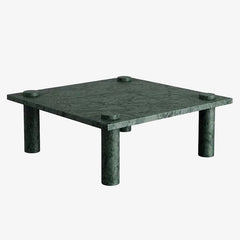 factory sales China wholesale coffee table minimalist Green Marble coffee tables