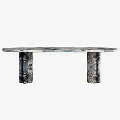 Dining Table Quatre Saison Printemps Marbre Table Living Room Luxury Interior Stone Furniture