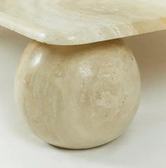 Coffee Table Set Luxury Modern Living Room Furniture Italian Marble Coffee Tables with Sphere Fee