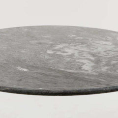Vintage Grey Marble Leaf Shape Coffee Table Living Room Stone Furniture