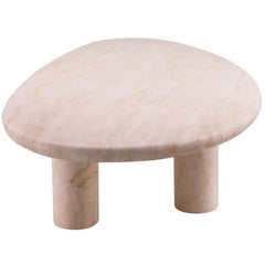 Casa Padrino luxury coffee table Living Room Stone Furniture Italian Design Travertine Coffee Table