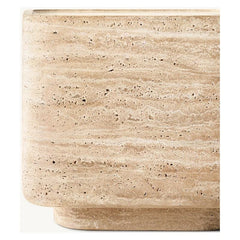 Square Coffee Table Classico Ombra Travertine Side Table Natural Stone Furniture