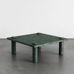 factory sales China wholesale coffee table minimalist Green Marble coffee tables