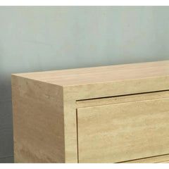 Beige Travertine Living Room Furniture bedroom furniture Italian Travertine side tables open nightstands