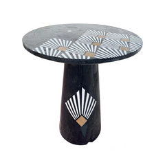 Luxury Volakas Arabescato White marble design dining room furniture White Marble dining tables